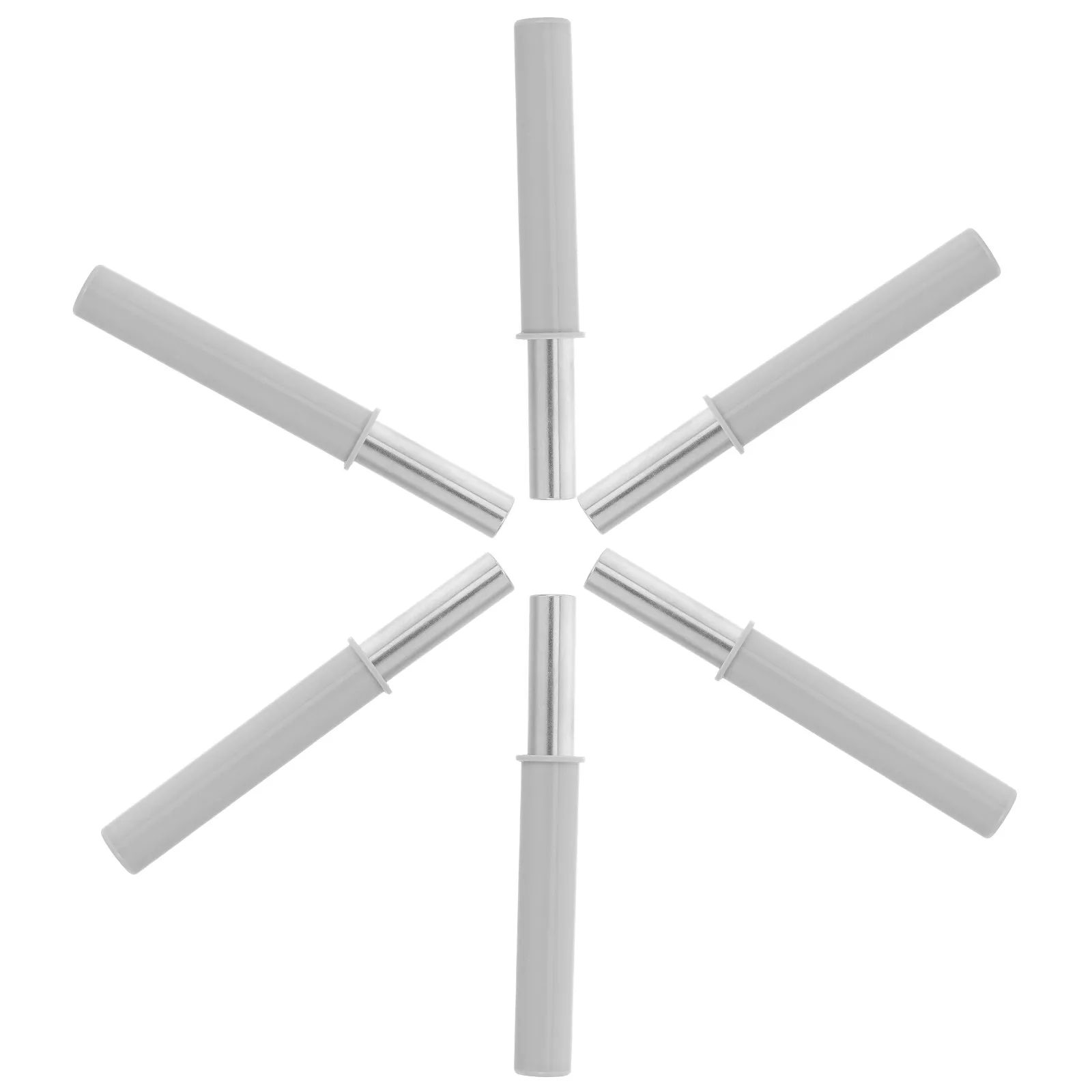 6Pcs Garbage Can Damper Replacement Soft Close Cabinet Door Buffer Damper Silent Shock Absorption Drawer Lid Hydraulic Dampers