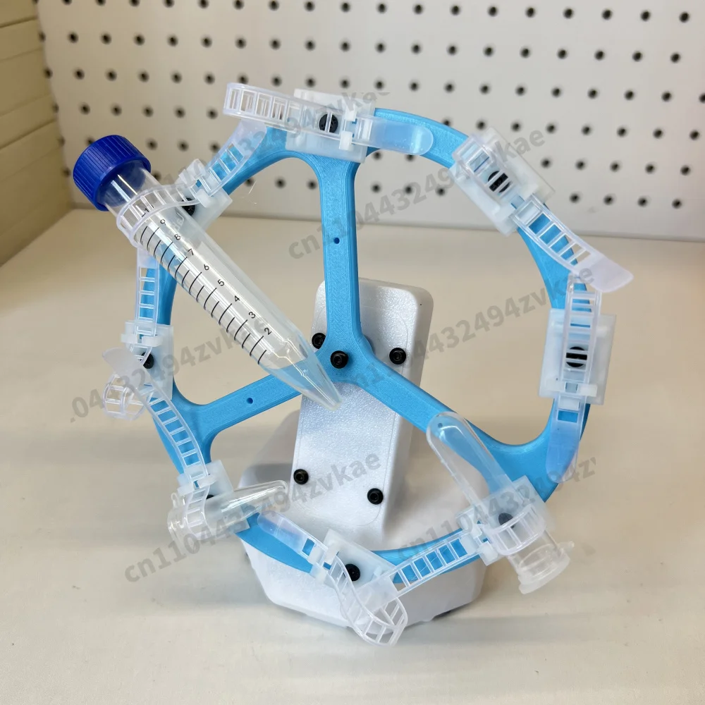 Type-C Power Portable Mini Rotary Mixer, 0.5-15ml Centrifuge Tube Rotator, 30-100RPM Adjustable Speed for Lab Use