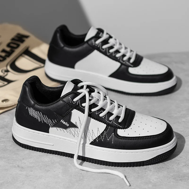 

2025Summer Breathable Comfortable Lightweight High Quality Niche All-Matching Fashion Casual Air Force Sneakers Men's Shoes39-44