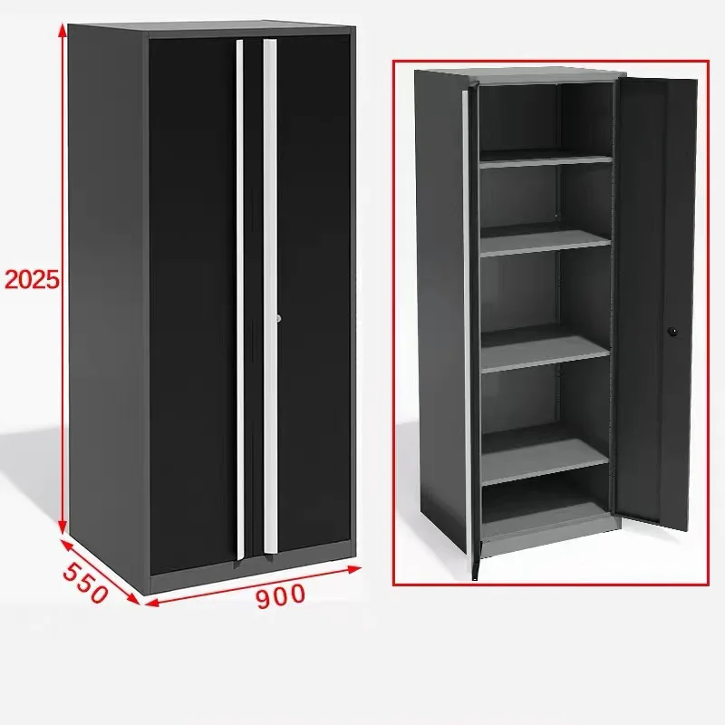 High Quality Single-Door Tool Storage Cabinet - Steel Material With Drawers For Workshop And Factory