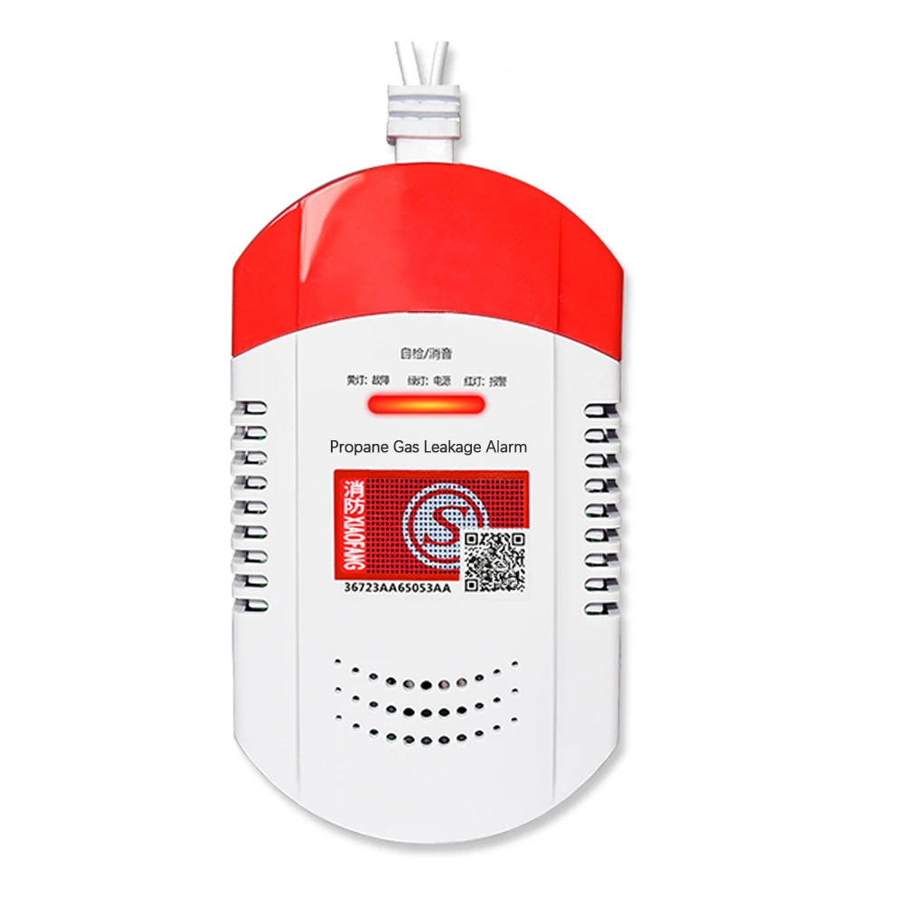 Household LPG Gas Detector With Automatic Valve Propane Leakage Alarm Automatic Shut Off Gas Valve Gas Leaking Protective Tool