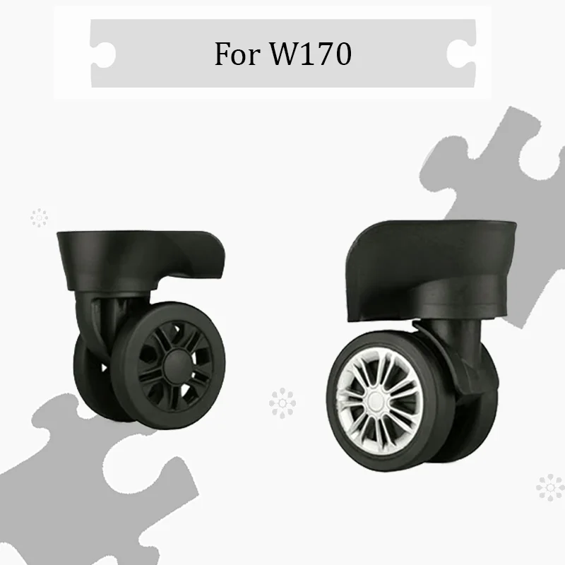 

For W170 【Extra Heavy-Duty】 Luggage Wheel Accessories 360° Swivel Castors - Silent, Smooth, Wear-Resistant & Slip-Resistant