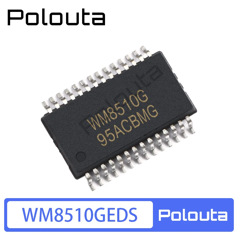 WM8510GEDS WM8510G WM8510 SSOP-28 chip interface driver chip POLOUTA