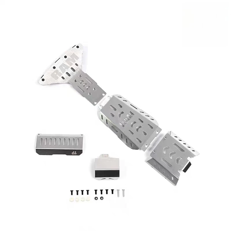 

Набор защитных пластин из нержавеющей стали для гусеничного радиоуправляемого автомобиля в масштабе 1/8 — броня на полный шасси с прямой установкой на болтах