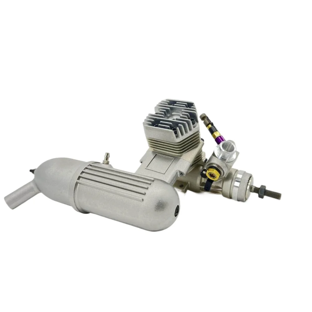 Class 40-46 Remote Controlled Fixed Wing Aircraft Engine Side Exhaust Pull Start S46AII Two Stroke Methanol Engine FC Engine
