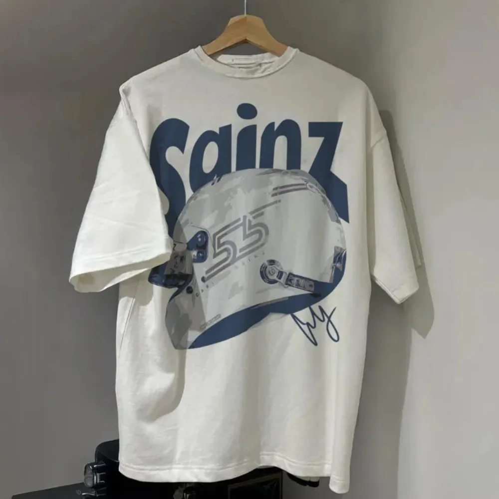 

Sainz 55 Racing Tee – Carlos Sainz Williams F1 T-shirt, Vintage Formula One Shirt, Gift for F1 Racing Enthusiasts Daily Wear