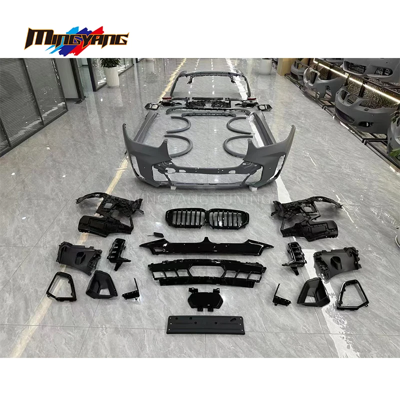 تعديل جديد وصول PP البلاستيك 2024 M التقنية تصميم سيارة الوفير اكسسوارات بوديكيت ل X5 G05 LCI ترقية إلى MT طقم الجسم #2