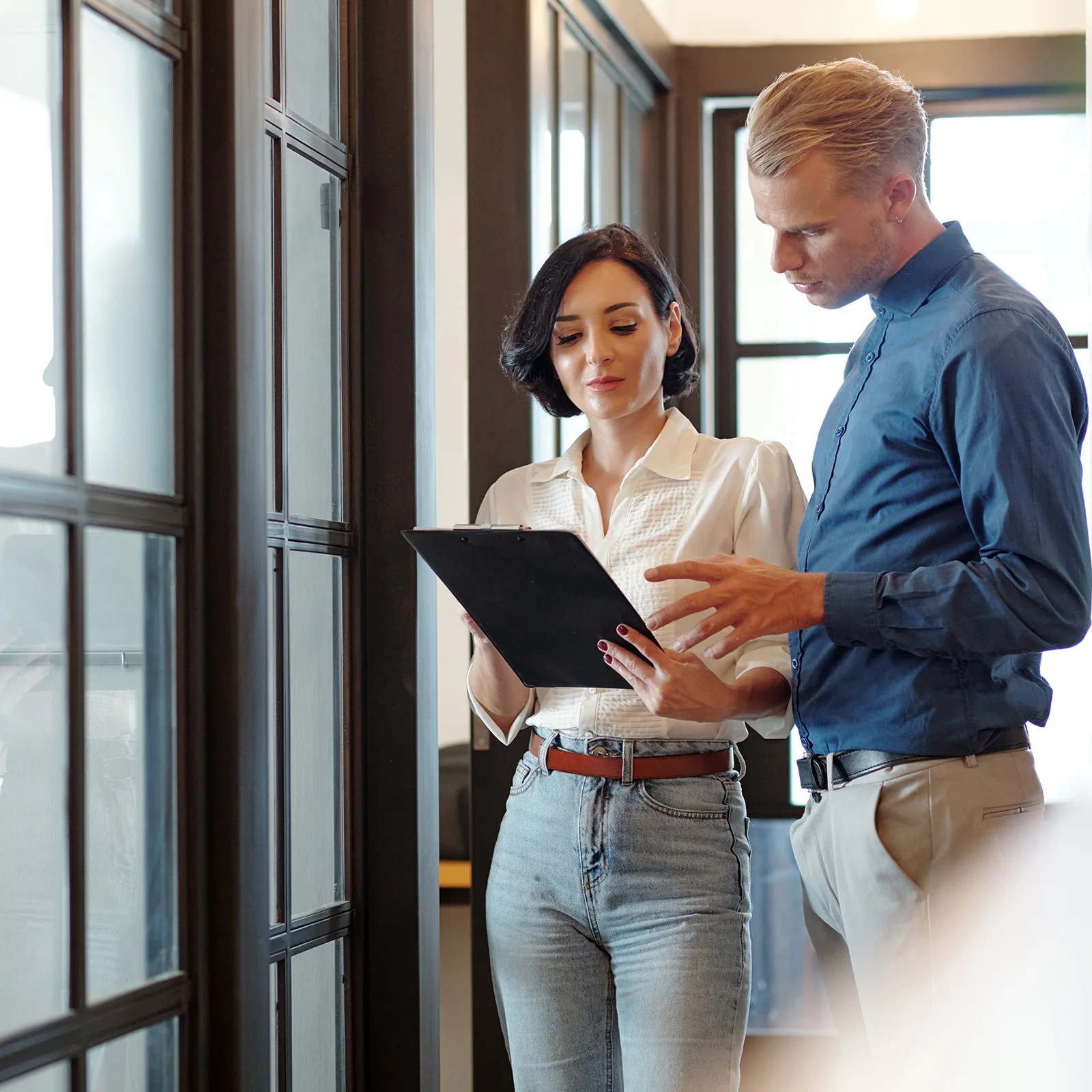 Clipboards Hardboard with Low Profile Clip 8.9x12.4Inch A4 Letter Size Wooden Clipboard for Office Supplies Cherry Wood Texture