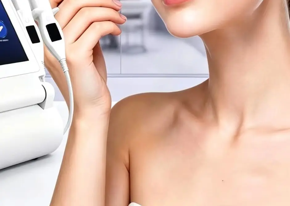 6-in-1 Cold and Warm Eyelid Lifting Fibroblast Ozone Jet Plasme Pen Machine Facial Care Repair Skin Surface, Fade Skin Spots