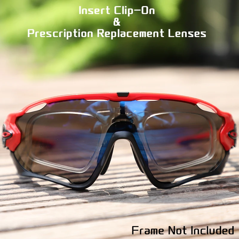 Nexpolarised Insert Clip-On Prescription Clip & Custom Prescription Lenses for Oakley Jawbreaker Sunglasses