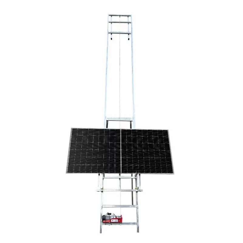 Solar Panel Lift 2-20M 300KG Electric Hoist For PV Installation Roof Mounting Construction Maintenance Portable Lifting Machine