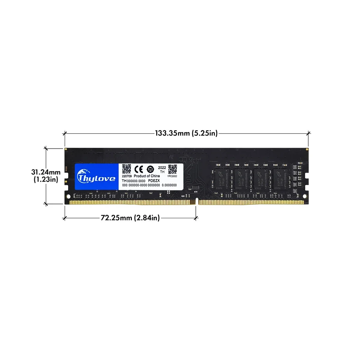 Imagem -02 - Memória de Desktop Pc4 Ram 32gb 16gb 4gb 8gb 19200 21300 25600 Udimm 2133 2400 2666 3200mhz