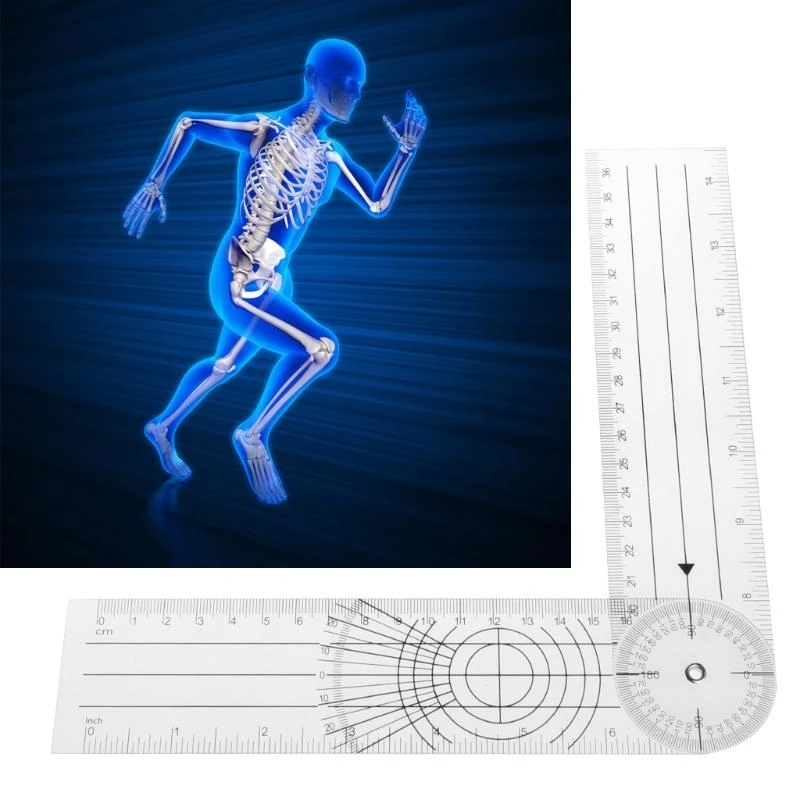 E06B Professional Medical Spinal Ruler for Measure the Movement of Joints