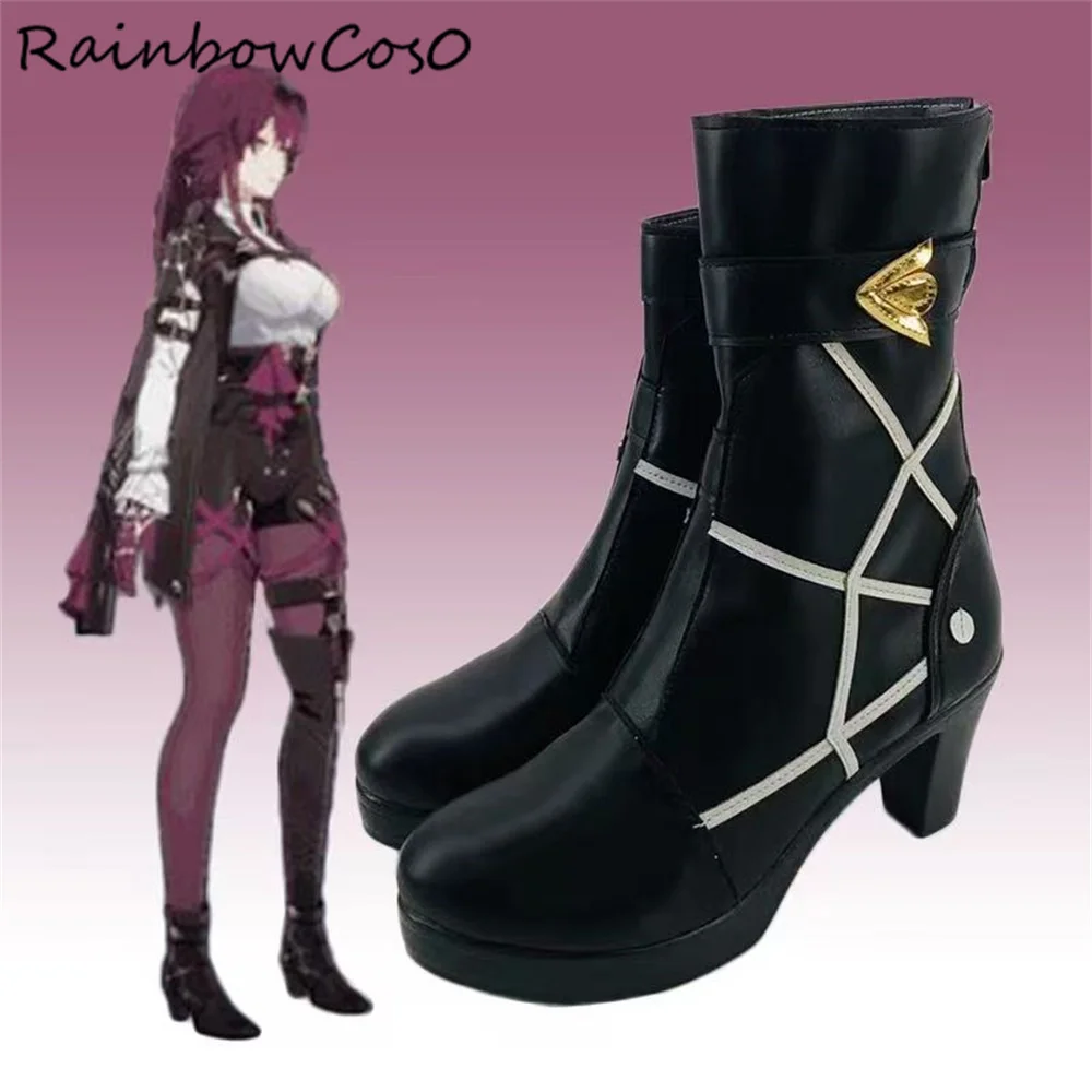 Kafka Honkai Impact Honkai: Star Rail Cosplay Shoes Boots Game Anime Halloween RainbowCos0 W4255