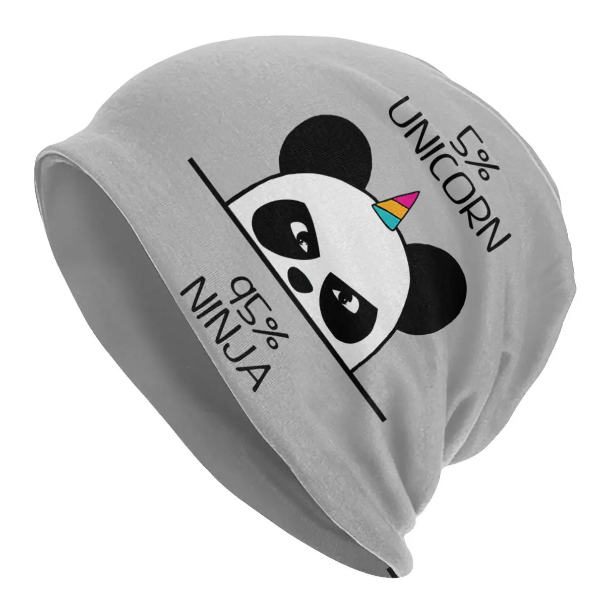 Panda Cartoon Thin Skullies Beanies Caps Unicorn Ninja Hat Sport Sports Bonnet Hats for Men Women