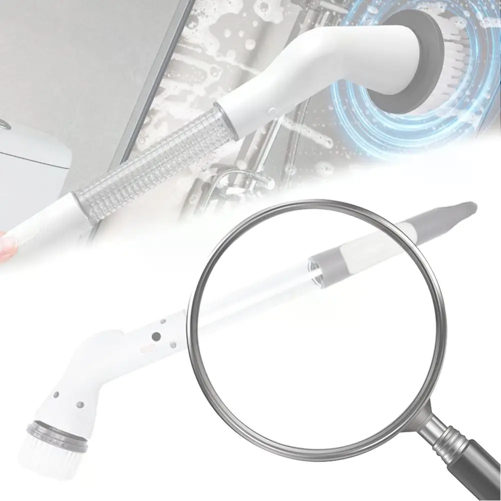 

Electric Spin Scrubber Cleaning Brush Cordless Shower Scrubber Waterproof with 5 Replaceable Brush Heads for Bathroom Floor Tile