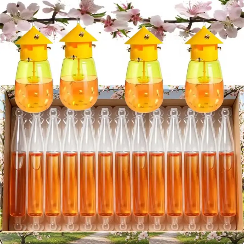 Liquid Fruit Fly Killer Fly Trap Drosophila Attractant Wasp Bait Anti Fly Fruit Killer Catcher Orchard Insect Trap Control Tool