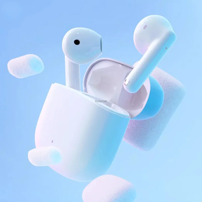 ใหม่ Youpin Youpin MiiiW Marshmallow หูฟังสีขาวขนาดเล็ก Body สบาย In-Ear Bluetooth 5.0, 13มม.ขดลวด