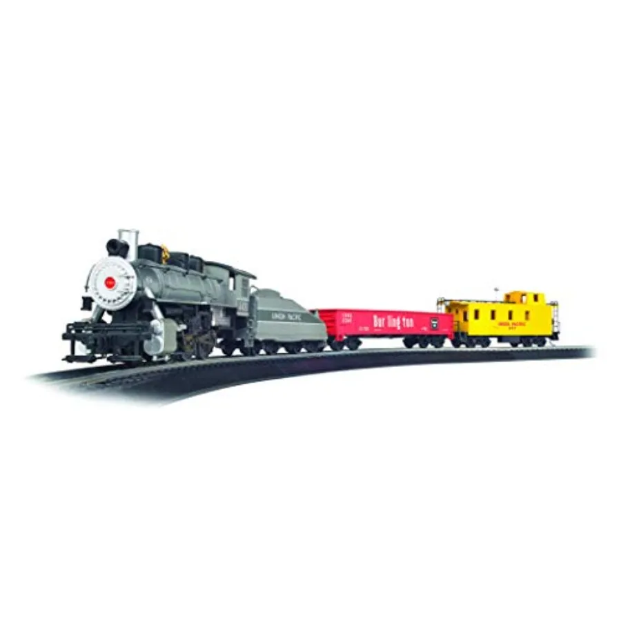

Trains - Yard Master - Ready to Run Electric Train Set - HO Scale - for indoor display - plastic and metal - gray and red - eas