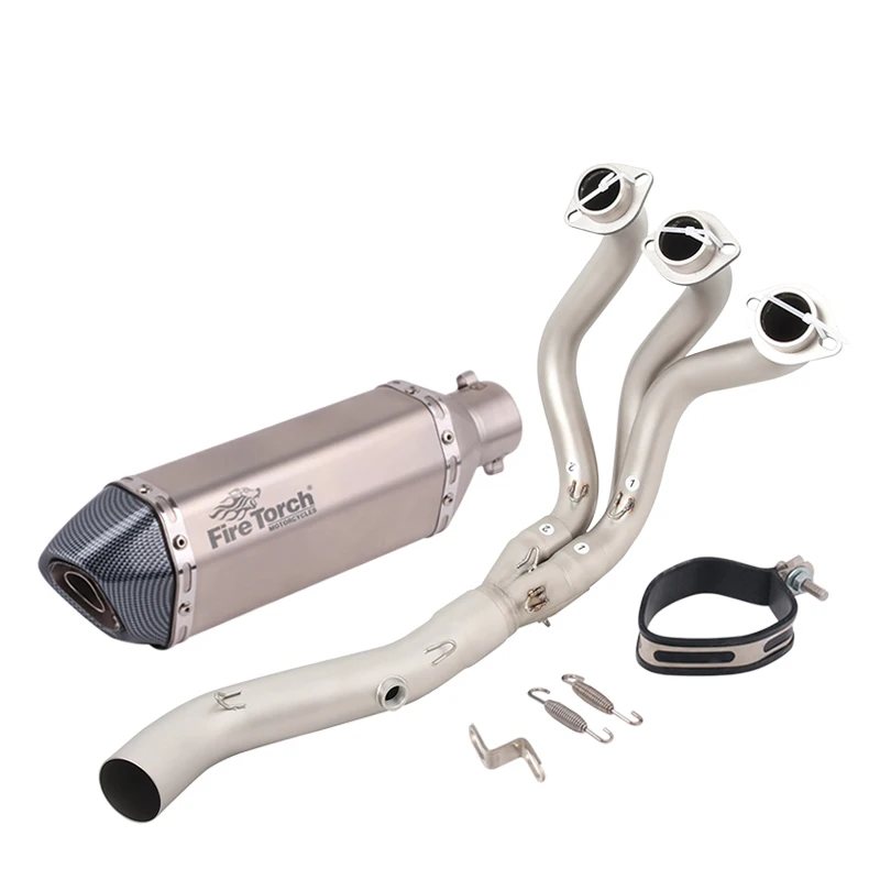 Slip On For Yamaha MT-09 FZ-09 FJ09 MT09 TRACER 900 GT XSR900 2015-2021 Full Motorcycle Systems Exhaust Escape Muffler DB Killer