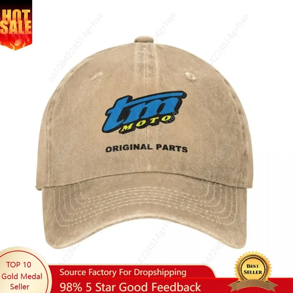 

Tm-racing Baseball Cap Outdoor Sport Y2k Retro Trucker Hat Unisex Teens Trendy Sunshade Baseball Caps Versatile Sun Protection