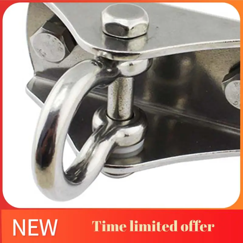 ABRN-1 Pieces Outdoor Hammock Hook 304 Stainless Steel Swing Hook Indoor Wall Fixed Hook Safety Buckle