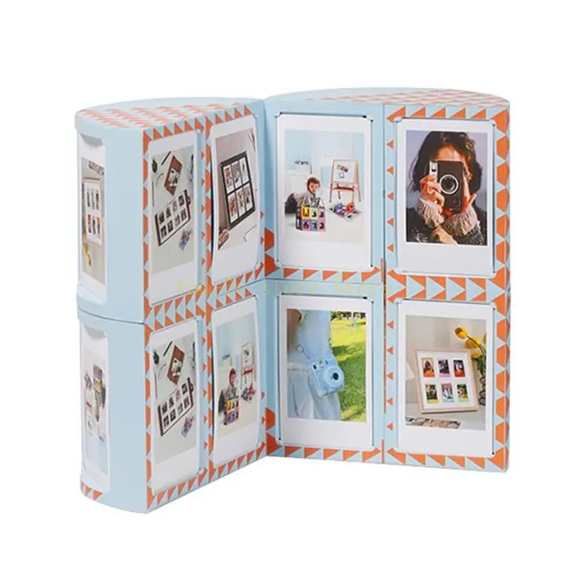 Changeable Frames Customizable Picture Frames Cube Photo Frame for 3inch Pictures Display Perfect for Any Setting