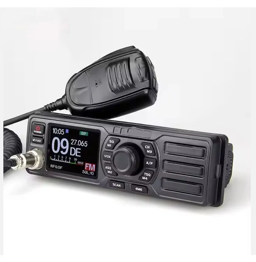 ANYTONE DORIS AM FM 27Mhz CB Radio with Din size 4W Out put Power Vehicle Mounted two-way radio