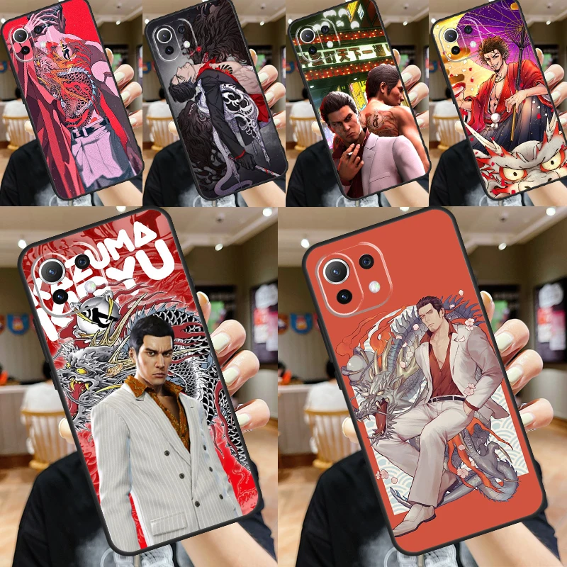 Yakuza 0 Game Case For Xiaomi 14 Ultra 11T 12T 13T Pro 12 13 Lite POCO F6 Pro M6 X3 X5 X6 M5s F3 F5 Cover