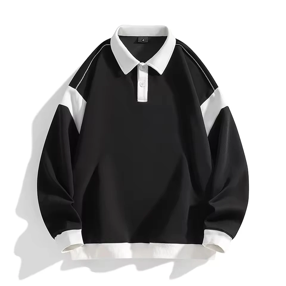 Mens Sunscreen Function Half Collar Sweatshirt Mens Hoodless Sweatshirt Men'S Sports Shirt Color Blocking Hoodies Hombre