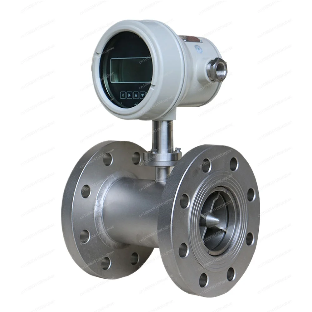 Stainless Steel Vortex Variable Air Flow Meter Flange Thread Connection Explosion-Proof Liquid Gas Turbine Flowmeter