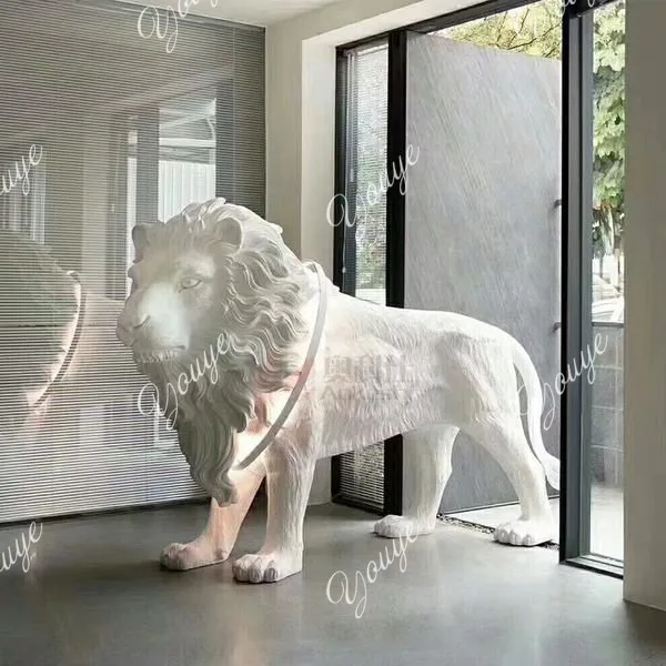T Nordic style fiberglass sculpture lighting floor ornament living room large resin animal sculpture pendulum