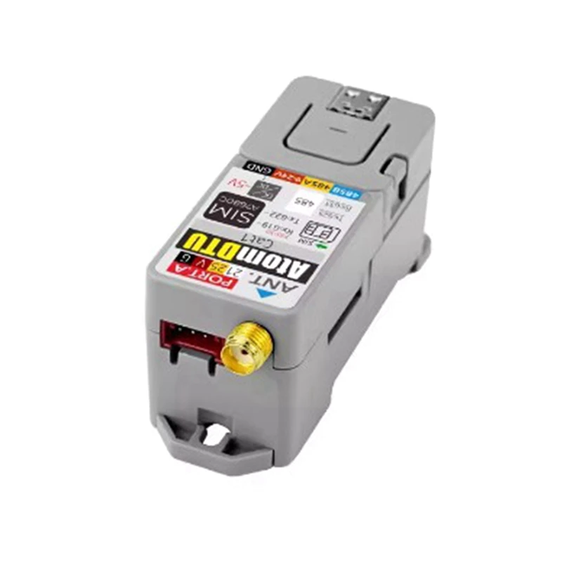 Módulo de transmisión de datos M5stack DTU, solución de comunicación Iot Industrial programable tipo carril CAT1 RS485