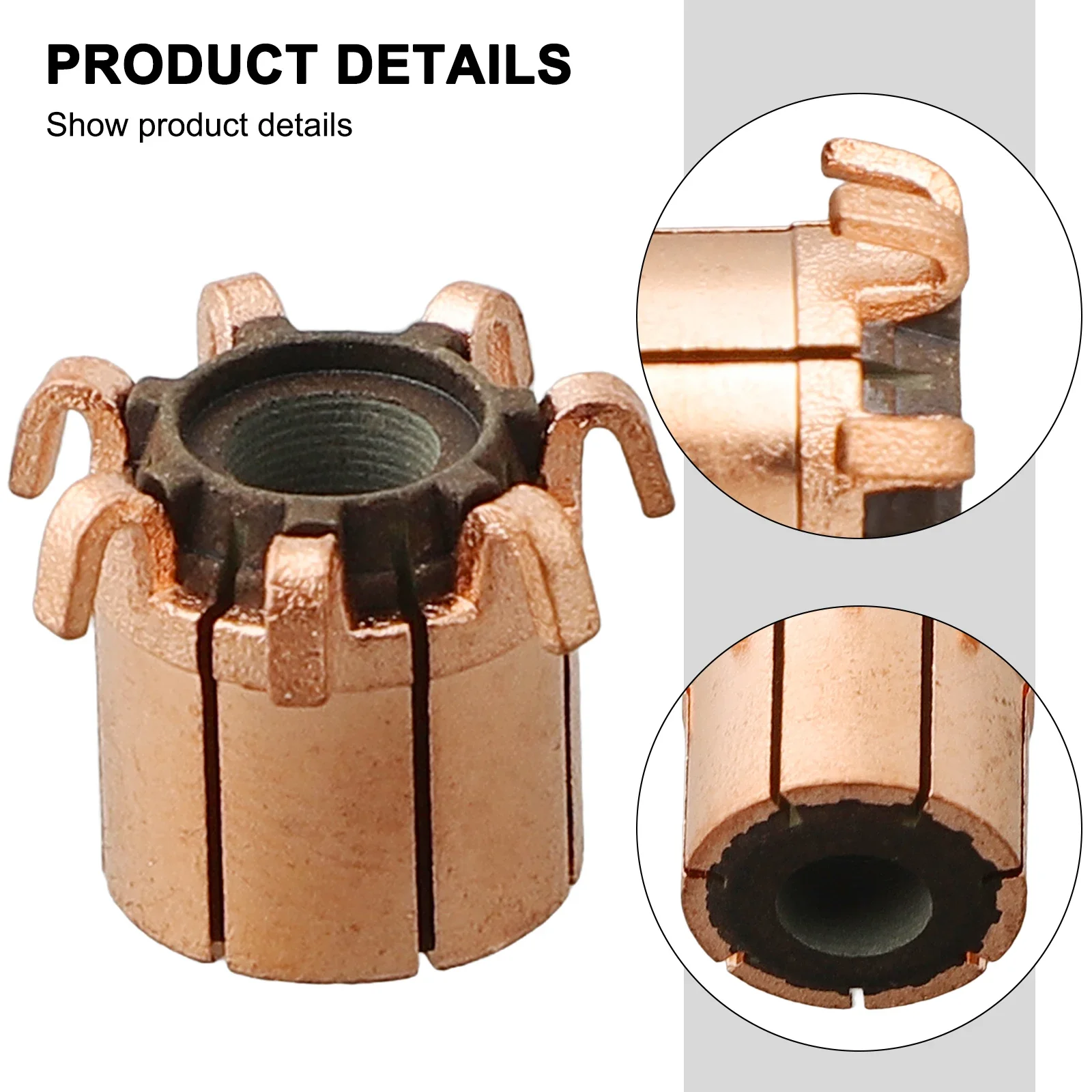Electric Motor Commutator Compatibility Copper Copper Bar Number Features Name Shape Total Length High Quality