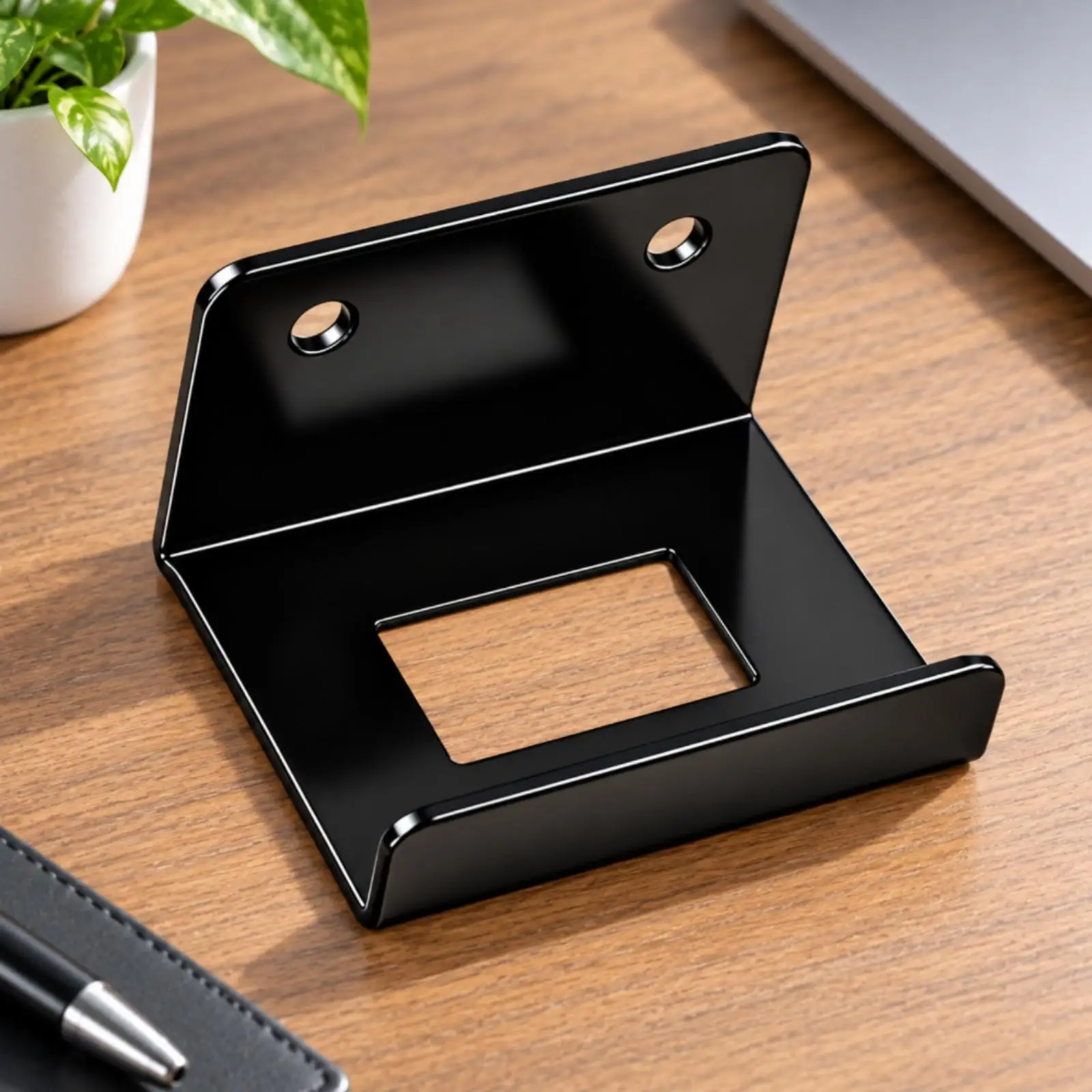 Coated Switch Mounting Bracket Rectangular Opening for Car Button Switch Panel Truck Bus Utility Vehicle Equipment
