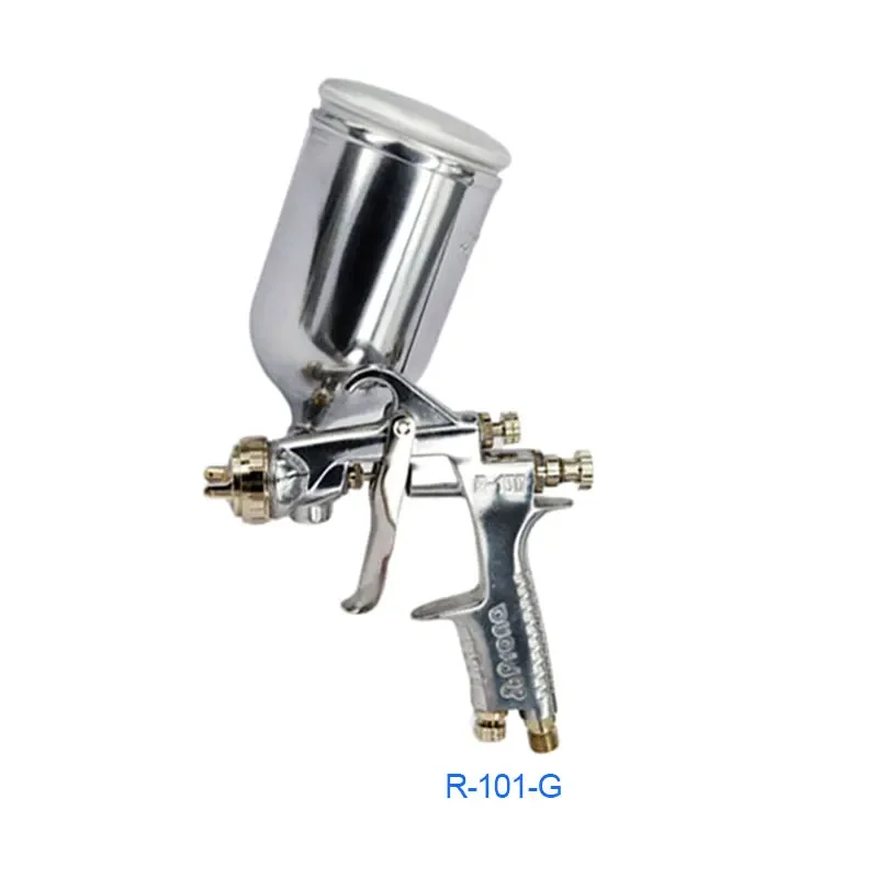 Prona R-101-G Gravity Feed Type Air Power Pneumatic Paint Spray gu nPistola R101G For Furniture Metal Spraying