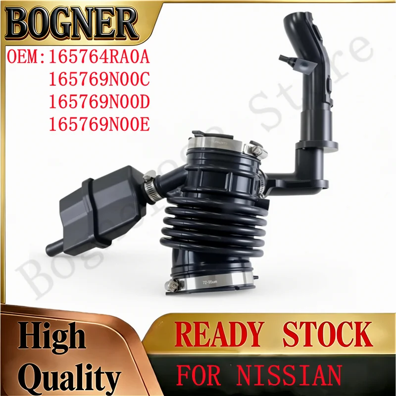 Manguera de Admisión de Aire del Motor 165764RA0A 165769N00C 165769N00D 165769N00E 696-169 para Nissan MAXIMA A35 VQ35DE 3.5L-6V 2009-2015