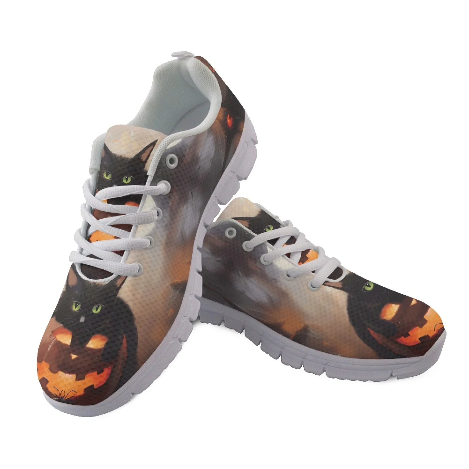 Coloranimal Happy Skeletons New Trend Low Top Sports Trainers for Men Mesh & EVA Sole Sports Shoes Sports Tennis Shoes