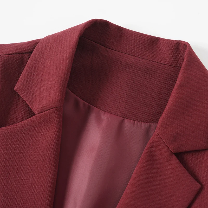 Gilet de costume sans manches pour femmes, à la mode, pour le lieu de travail, élégant, polyvalent, Slim, col de costume, veste supérieure, printemps et automne