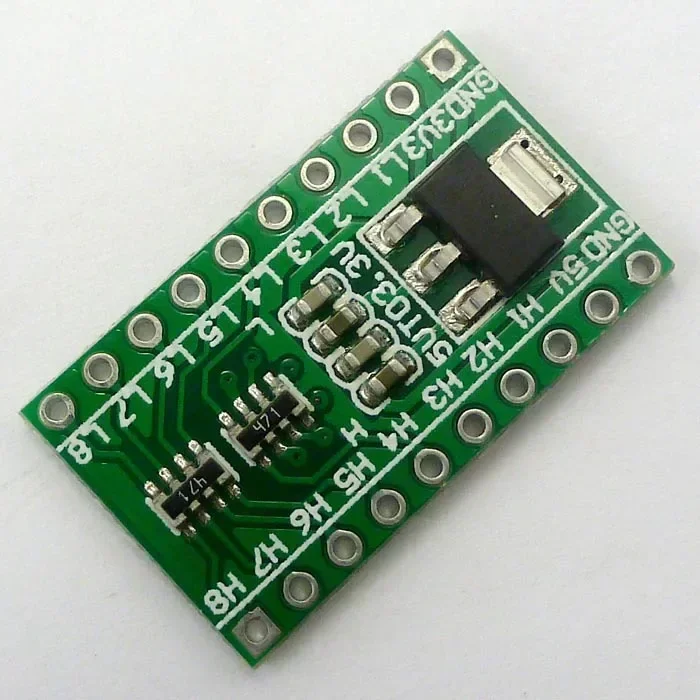 

5 шт. TB361 8-канальный преобразователь логического уровня IIC I2C, двунаправленный модуль DC-DC от 5 В до 3,3 В Setp-dowm Buck, плата AMS1117 для Arduino