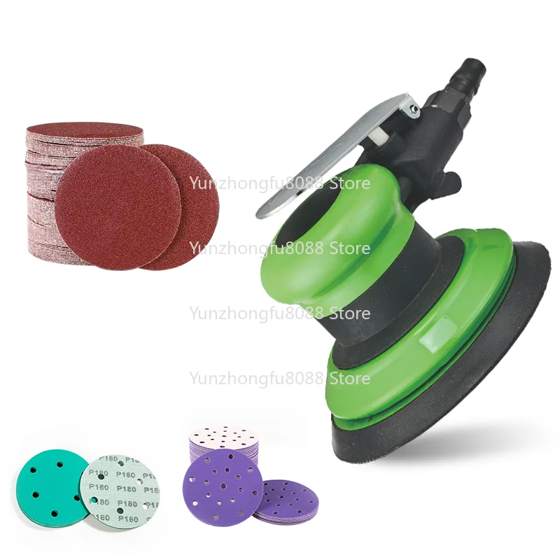 

5 inch sandpaper sander pneumatic sander stone wood metal polishing air sander pneumatic