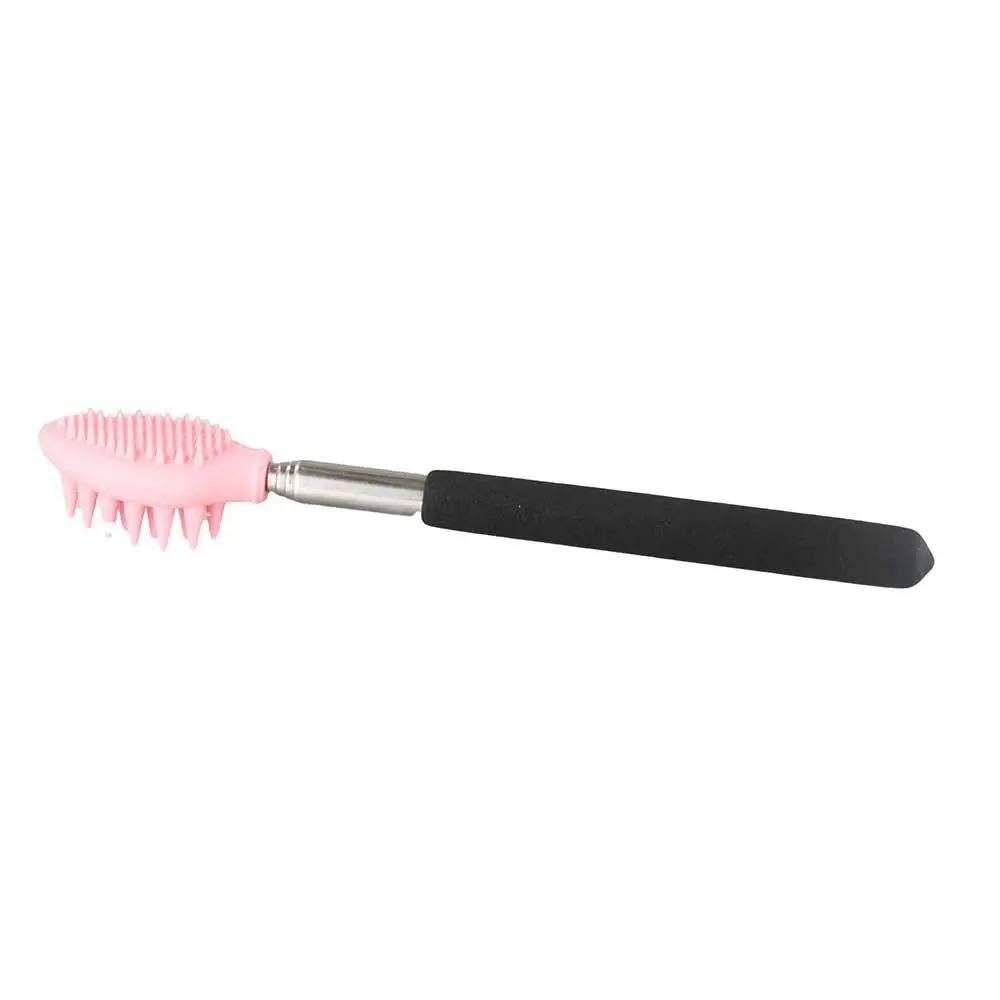 Claw Massager Tool Scratching Nose cleaning Scrubber Silicone Massage Brush Extendable Back Scratcher Telescopic Backscratcher