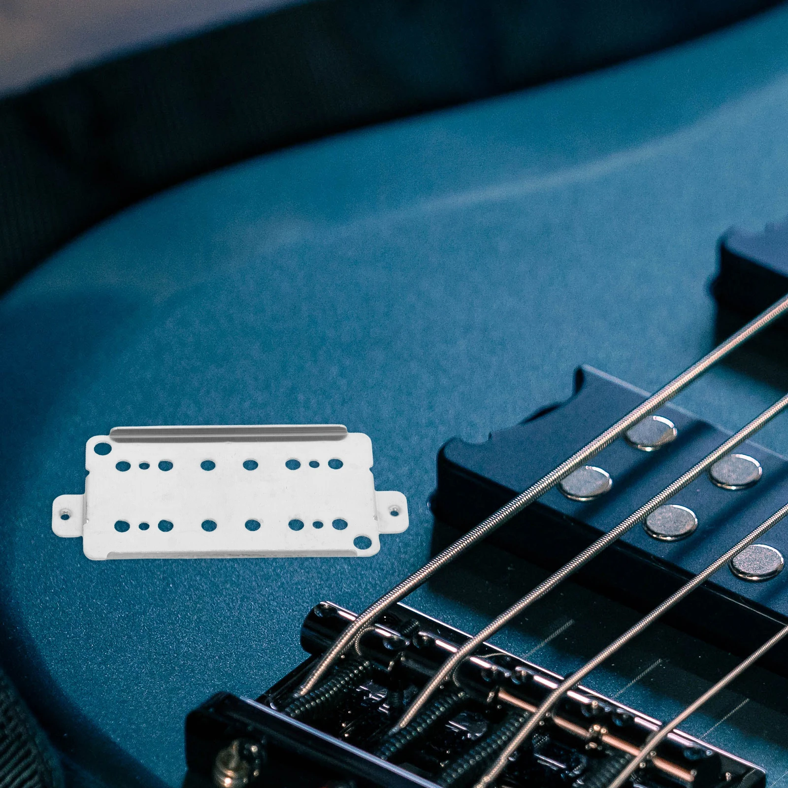 

Electric Guitar Pickups Double Coil Plate Humbucker Baseplate Cupronickel for Mounting Frame