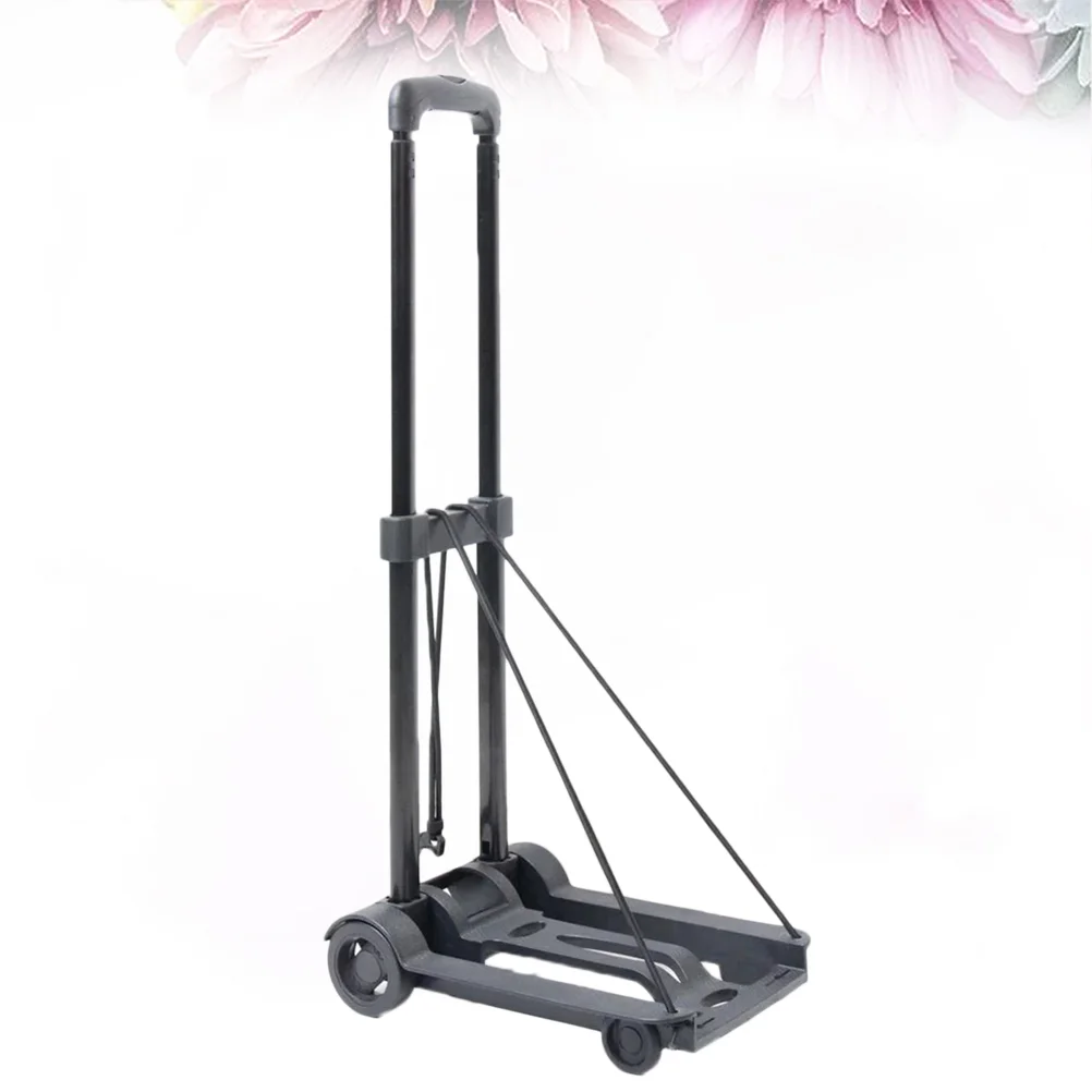 Utility Rolling Carts With Wheels with Wheels Foldable Luggage Dolly Rolling Carts With Wheels Portable Fold Dolly