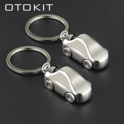 Car Key Chain Metal Car Key Ring Key Holder Gift Personalized Chains Vintage Car Keychain Car Styling Accessories Decoration