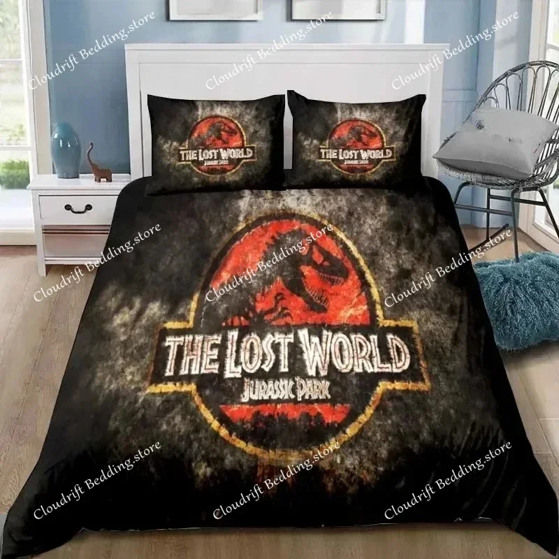 

Duvet Cover Jurassic Dinosaur Park World 3D Exquisite Print Bedding Set Comforter Bed Youth Home Decor Kids Girls Boys Gift026