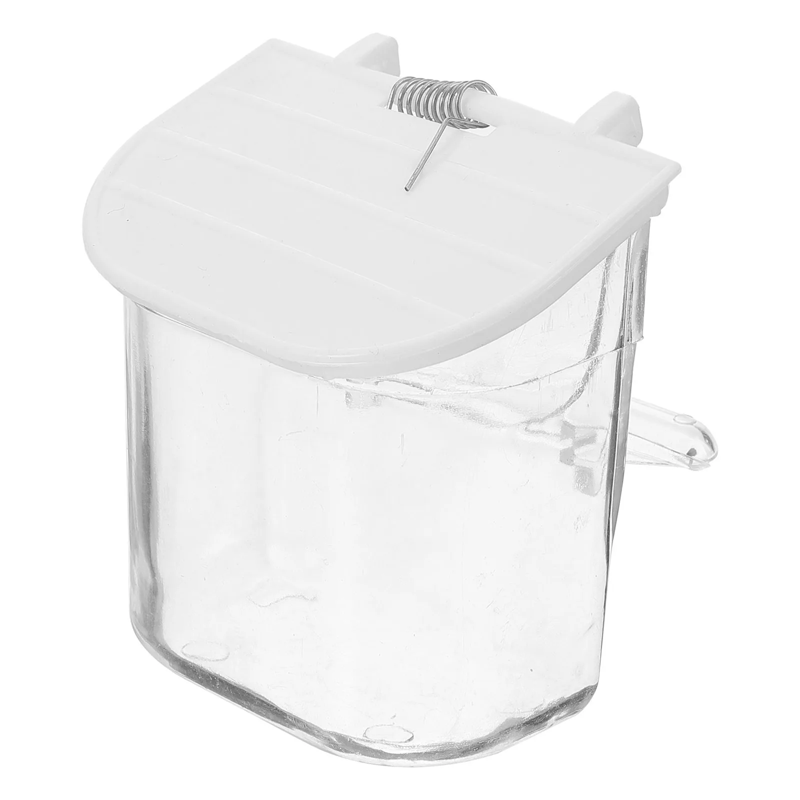 

Durable Anti-Spill Bird Feeder Parrot Food Holder Large Capacity Bird Cage Food Bowl Practical Feeding Tool Indoor Outdoor Use