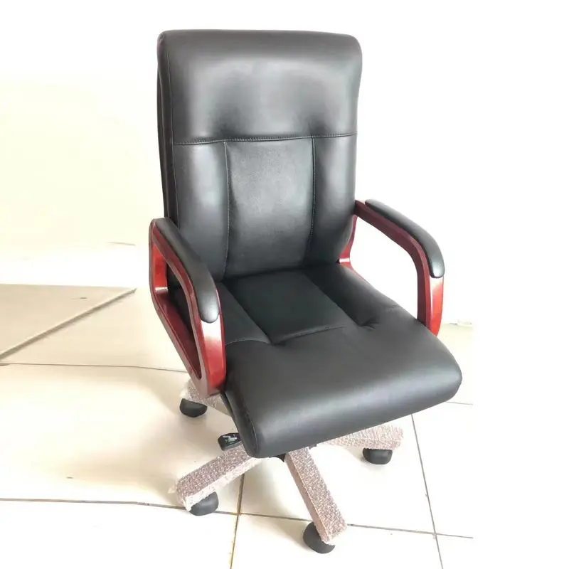 wholesale office furniture set adjustable recliners wooden PU CEO executive boss chair luxury big boss chair office