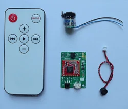 Controle de voz Infravermelho Placa de Controle Remoto, Controle Motor, Micro Servo, DIY Kit, Módulo DYL110, V4, DC 3.7V, 5V, SGEGIA 12RTS60