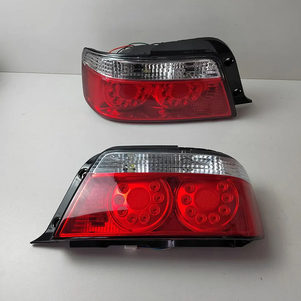 Pair Crystal LED Car Turn Signals For Toyota Chaser Jzx100 GX100 LX100 1996 to 2001 Automobile Taillights Brake Lights
